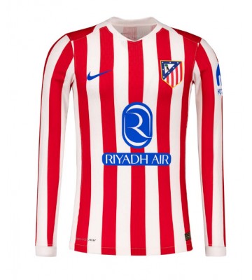 Atletico Madrid Prima Maglia 2025-26 Manica Lunga